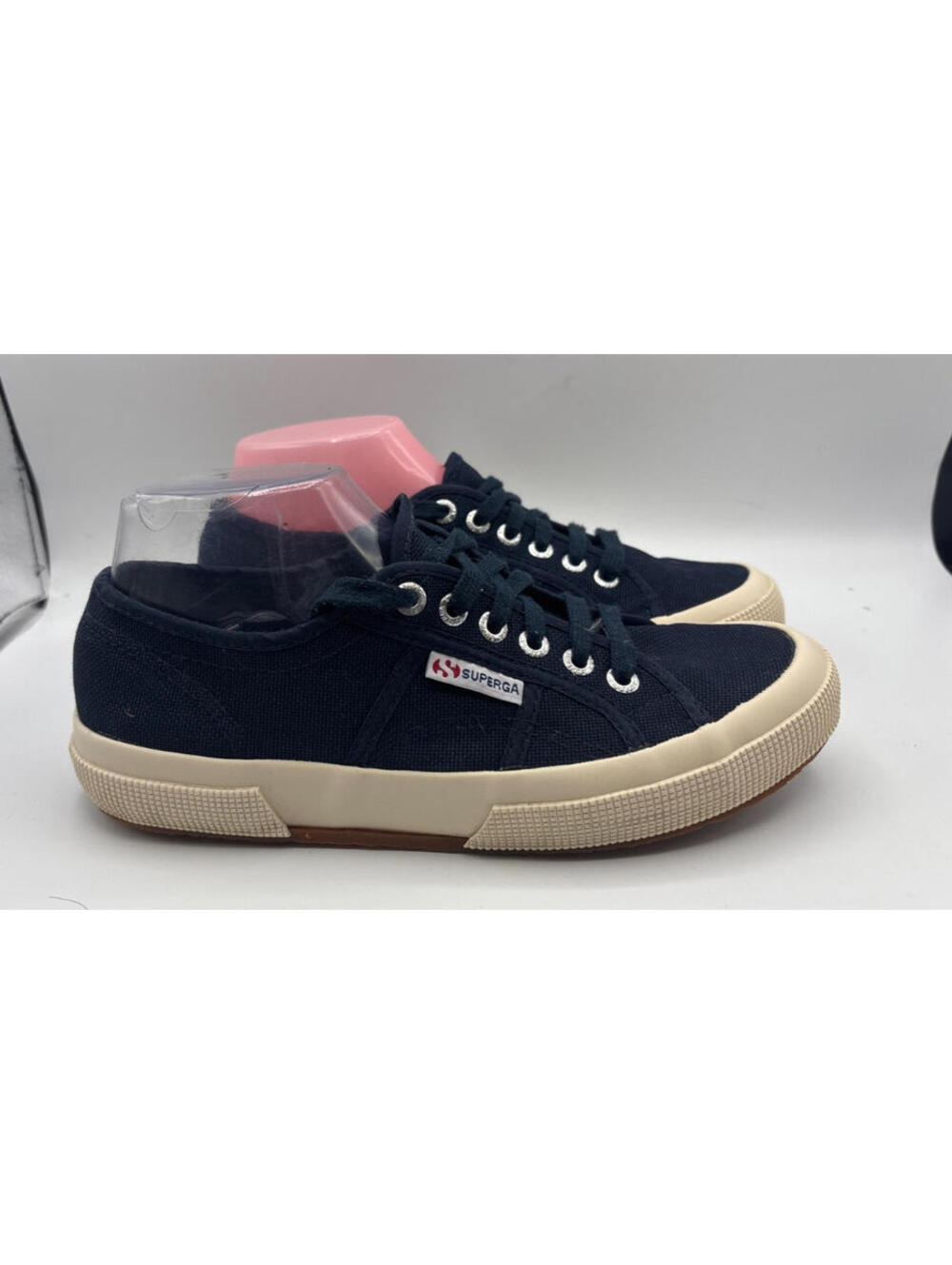 Superga 2750 Cotu Sneaker Size 39 Blue Lace Up Low Top Unisex M6.5/W8